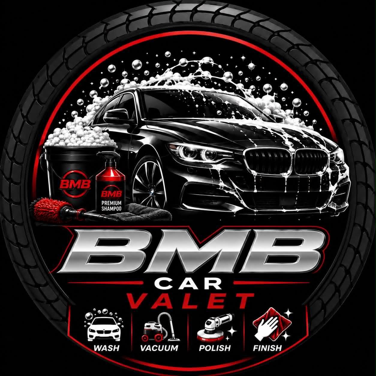 BMB Car Valeting logo